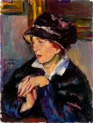 Woman with a Dark Hat