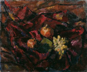 Still Life with Grapes and Apples