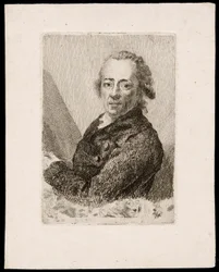Self-Portrait Before an Easel