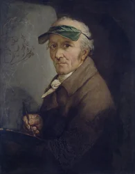 Self-Portrait with Eye-shade, 1813
