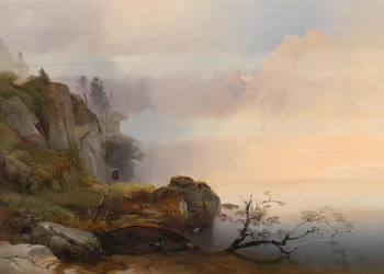 Autumn Mood at the Lake 1846