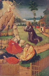 Jesus in the Garden of Olives, from Scenes from the Life of Christ