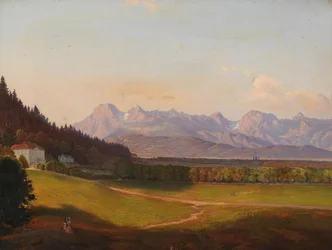 Radetzky Villa and the Kamnik Alps in Krain