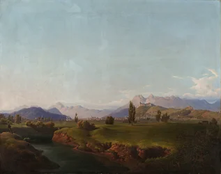 Ljubljana from the Ižica