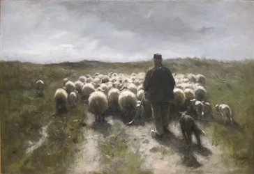 Shepherd and Sheep