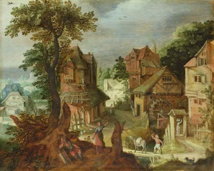 Village landscape