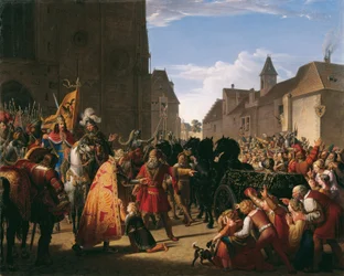 Wenceslaus Asks Rudolf of Habsburg for the Body of His Father Přemysl Ottokar