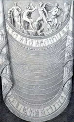 Frontispiece depicting Actaeon Captured by Diana the Huntress