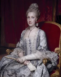 Portrait of Infanta Maria Luisa of Spain 1745-1792, Holy Roman Empress, 1770