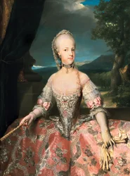 Portrait of Mary Carolina of Austria