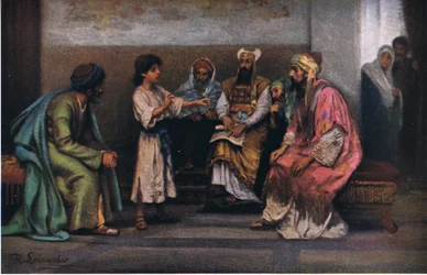 Christ with the Doctors in the Temple, from Hulbert