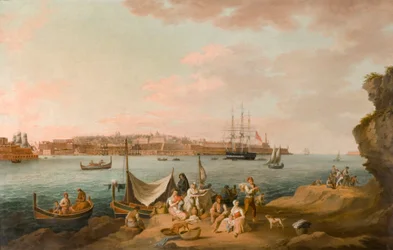 Harbour Scene, Malta