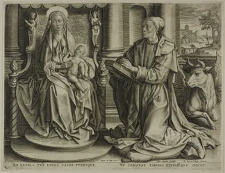 Saint Luke Painting the Virgin