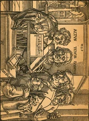 A rare woodcut by Anton Von Worms Anton Woensam