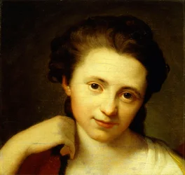 Portrait of Angelica Kauffmann, bust length