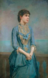 Portrait of Lluïsa Dulce i Tresserra, Marquise of Castellflorite