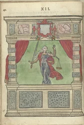 Personification of Justice