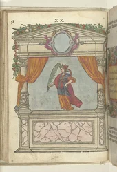 Scene with the Personification of Victory (Palmaris), 1578