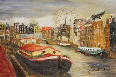 Red House Boat, Amsterdam
