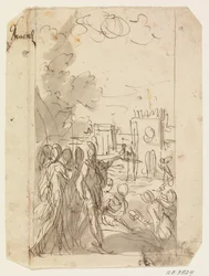 Bernardo Barbarigo Overseeing the Fortification of a Conquered Town