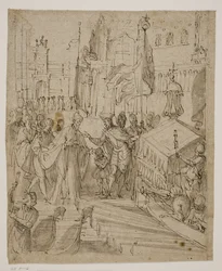 The Doge Giving a Member of the Barbarigo Family Command of the Venetian Fleet
