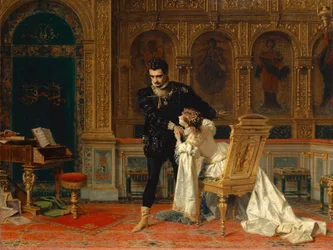 Scene from Schiller’s Fiesco (Act IV, Scene 14)