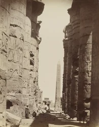 Columns and Obelisk at Karnak