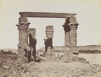Kiosk of Qertassi, view from the south of the kiosk