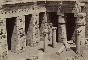 Medinet Habu: Coptic Church in Center of Ramses III Temple