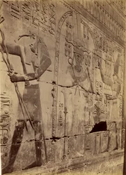 Relief of the Purification of Seti I, Abydos