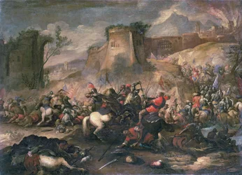 Cavalry Skirmishes Between Crusaders and Turks