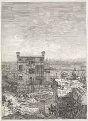 Views: A House Surrounded by Six Columns