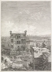 Views: A House Surrounded by Six Columns, 1735-1746