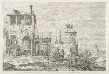 Views: The Equestrian Monument, 1735-1746