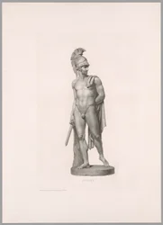 Ettore, Front View, from Oeuvre de Canova
