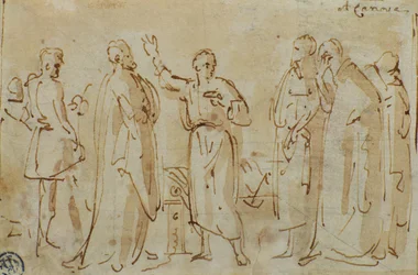 Socrates Drinks the Cup of Hemlock, c.1787