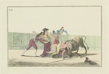 Plate V, from the Series Collection of the Main Actions in a Bullfight