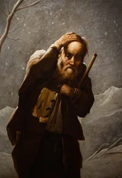 Old Man in the Snow