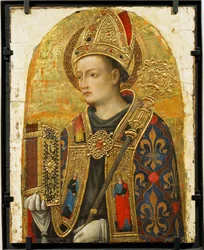 Saint Louis of Toulouse, Bishop of Toulouse, Grand-Nephew of King Louis IX, the Saint