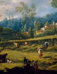 The harvesting (detail)