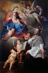 St John of Nepomuk with the Virgin and Child