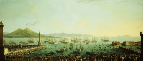 The Embarkment of King Charles III from Naples