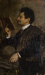 Portrait of Critic Saverio Kambo