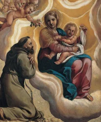 Madonna with the Child and Saint Francis, 1605