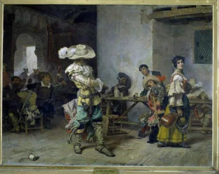 A Braggart in an Inn