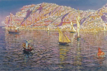 View of the Bay of Palma de Mallorca