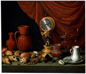 Still Life with a Clock