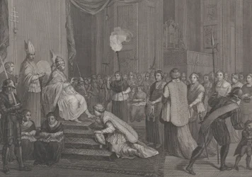 Coronation of Pope Pius VI, 1801.