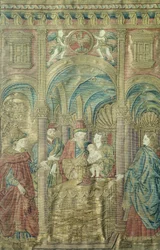Circumcision of St John Baptist, embroidered vestments