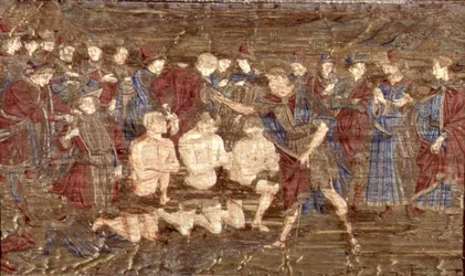 The Baptism of the Neophytes, tapestry depicting scenes from the life of St. John the Baptist